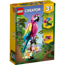 LEGO 31144 Le perroquet exotique rose