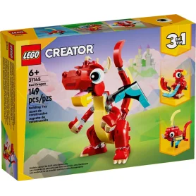 LEGO 31145 Le dragon rouge