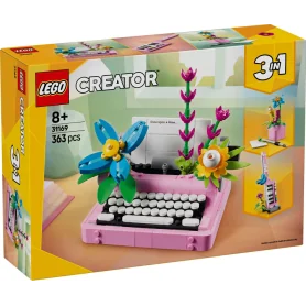 LEGO 31169 La machine à écrire avec des fleurs