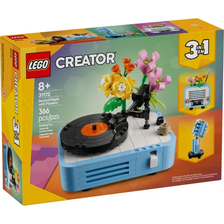 LEGO 31172 Le tourne-disque et ses fleurs